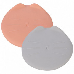 2pcs Pet Food Can Covers Fresh-keeping Covers TPR Can Lids Dog Food Can Covers 2pcs Pet Food Can Covers Fresh-keeping Covers TPR Can Lids Dog Food Can Covers