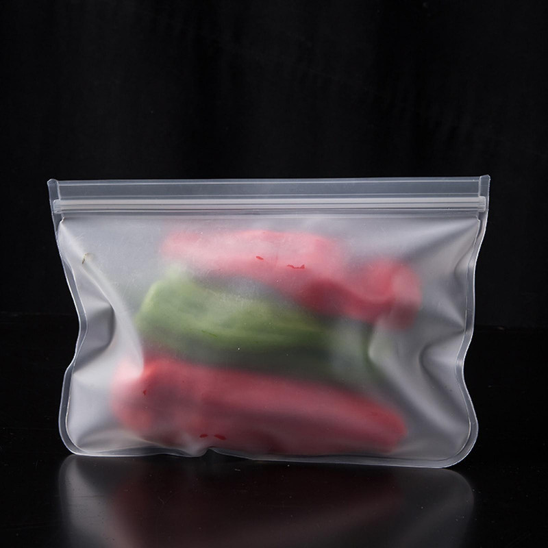 Transparent Airtight Bags For Refrigerator Sealed Food-grade Reusable Washable Fresh-keeping