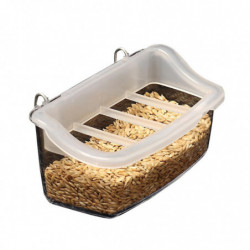 Parrots Feeder Food Container Feeding Box Anti-spill Pet Birds Feeding Supply Parrots Feeder Food Container Feeding Box Anti-spill Pet Birds Feeding Supply