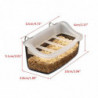 Parrots Feeder Food Container Feeding Box Anti-spill Pet Birds Feeding Supply