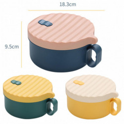1 Set 1200ml Noodle Bowl Large Capacity Food Grade Ergonomic Handle Leakproof Microwave Safe Fresh-keeping Bpa [...]