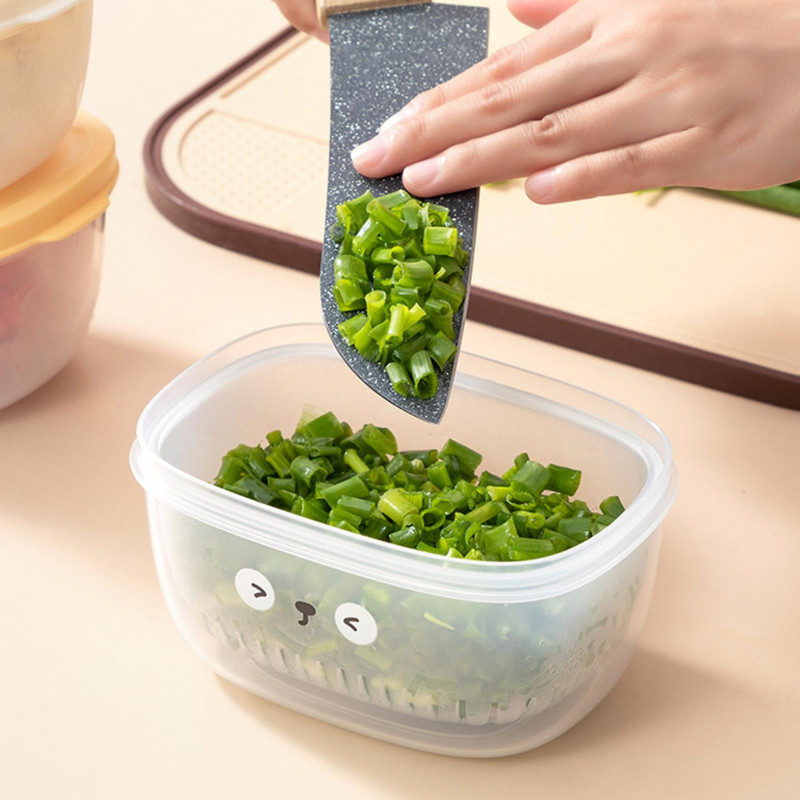 Fridge Storage Box Transparent Food Grade Bpa Free Cartoon Pattern Leakproof Fresh-keeping With Lid Refrigerator [...]