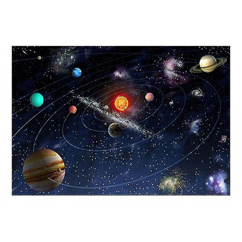 Diy Diamond Painting Solar System Cross Stitch Pattern Di(1pcs)