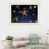 Diy Diamond Painting Solar System Cross Stitch Pattern Di(1pcs)