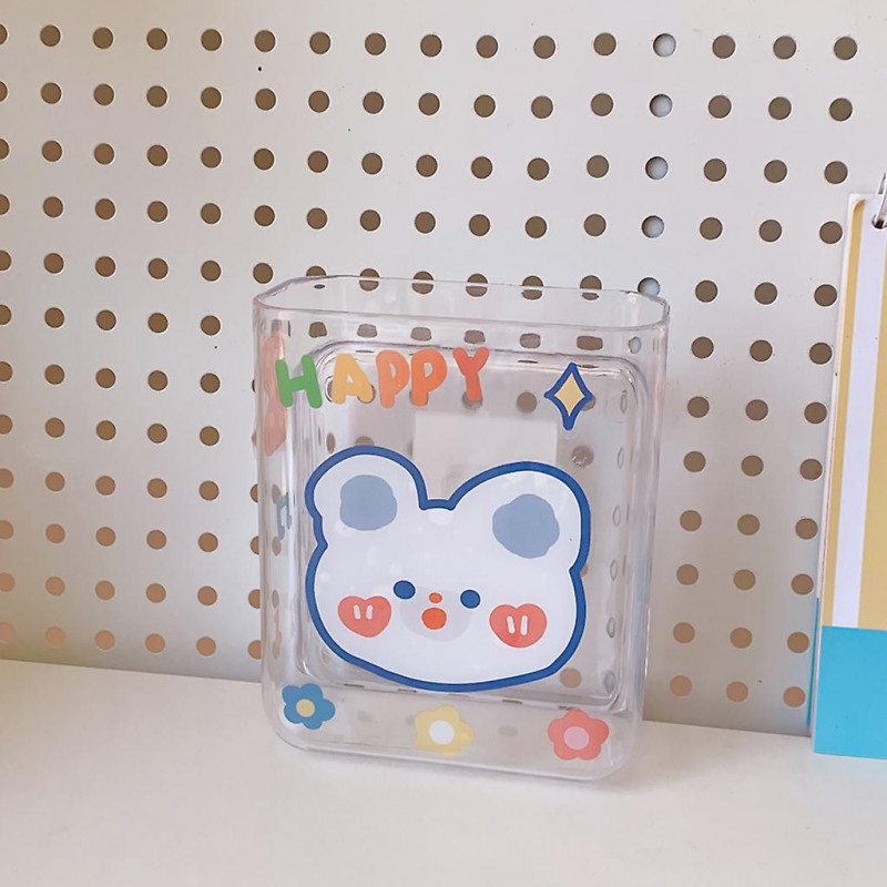 Transparent Storage Box for Cosmetics Stationery Sundry Space Saving Removable