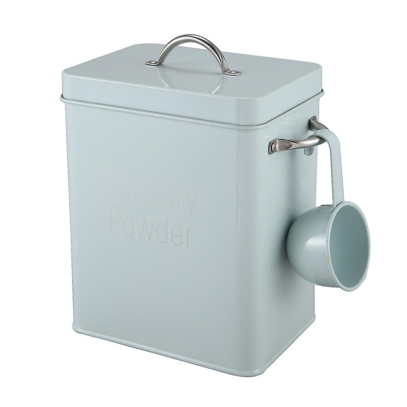 5l belles boîtes à linge de rangement avec pelle verte ty