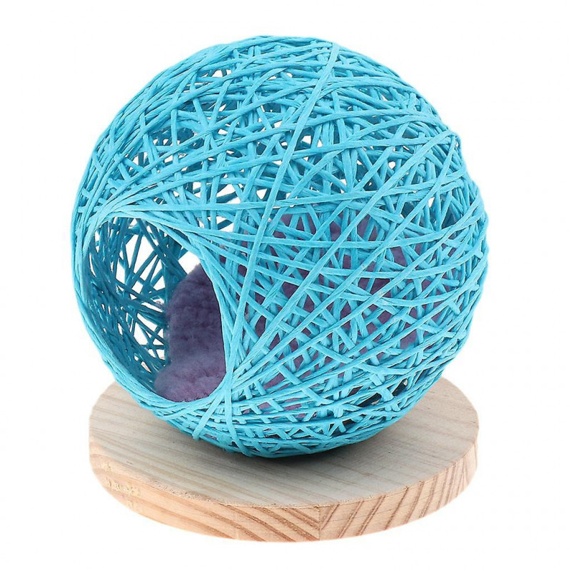 Hand Made Indoor Pet Hamster House Cage Easy To Clean Pet Supplies Blue S