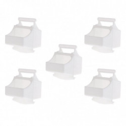 Bird Cage Feeding Box Feeder Food Container Bird Feeders Cage Accessories Bird Cage Feeding Box Feeder Food Container Bird Feeders Cage Accessories