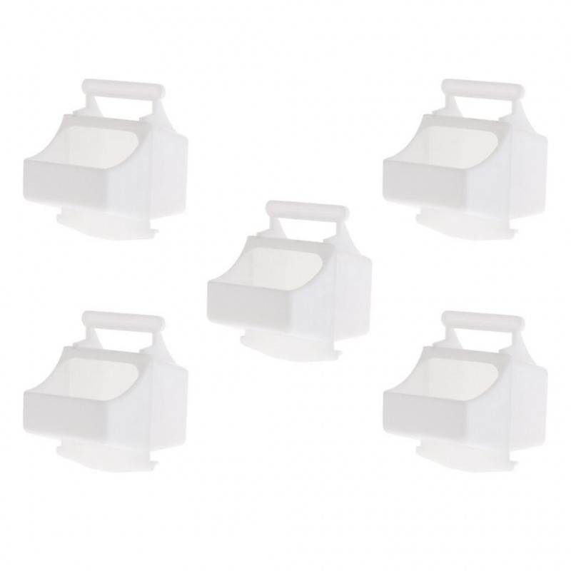 Bird Cage Feeding Box Feeder Food Container Bird Feeders Cage Accessories