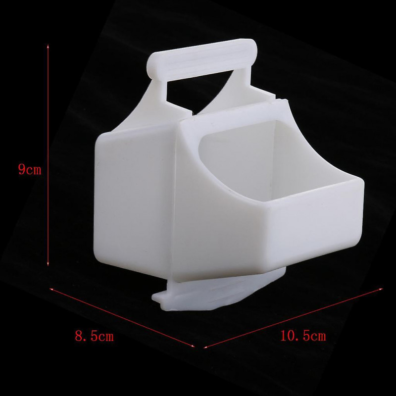 Bird Cage Feeding Box Feeder Food Container Bird Feeders Cage Accessories