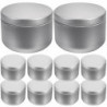 10pcs Tinplate Sealing Can Sealing Storage Jar Loose Tea Sea Can Sea Storage Holder 10pcs Tinplate Sealing Can Sealing Storage Jar Loose Tea Sea Can Sea Storage Holder