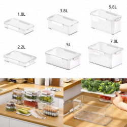 Refrigerator Drain Fresh Box Sealing Box Kitchen Organize Supplies Refrigerator Drain Fresh Box Sealing Box Kitchen Organize Supplies