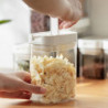 Plastic Airtight Food Container Sealing Storage Canister With Lid Cereal Seasoning Jar Sealed Flour Plastic Airtight Food Container Sealing Storage Canister With Lid Cereal Seasoning Jar Sealed Flour