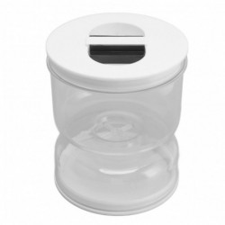 Airtight Kitchen Pickle Jar for Wet and Dry Separation - Kimchi and Pickle Hourglass Dispenser Airtight Kitchen Pickle Jar for Wet and Dry Separation - Kimchi and Pickle Hourglass Dispenser