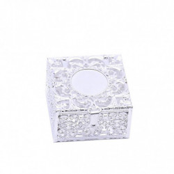 Boîte de perles de chapelet avec couvercle scellant organisateur Conteneur Collier religieux Boîte de perles de chapelet avec couvercle scellant organisateur Conteneur Collier religieux
