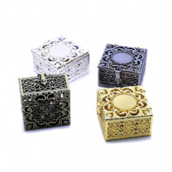 Boîte de perles de chapelet avec couvercle scellant organisateur Conteneur Collier religieux Boîte de perles de chapelet avec couvercle scellant organisateur Conteneur Collier religieux
