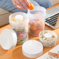 Fresh-keeping Box Kitchen Portable Multi-layer Salad Storage Box Grains For Tank Fresh-keeping Box Kitchen Portable Multi-layer Salad Storage Box Grains For Tank
