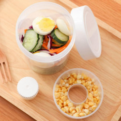Fresh-keeping Box Kitchen Portable Multi-layer Salad Storage Box Grains For Tank Fresh-keeping Box Kitchen Portable Multi-layer Salad Storage Box Grains For Tank