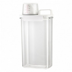Distributeur de poudre de stockage de poudre à laver avec poignée Distributeur de poudre de stockage de poudre à laver avec poignée
