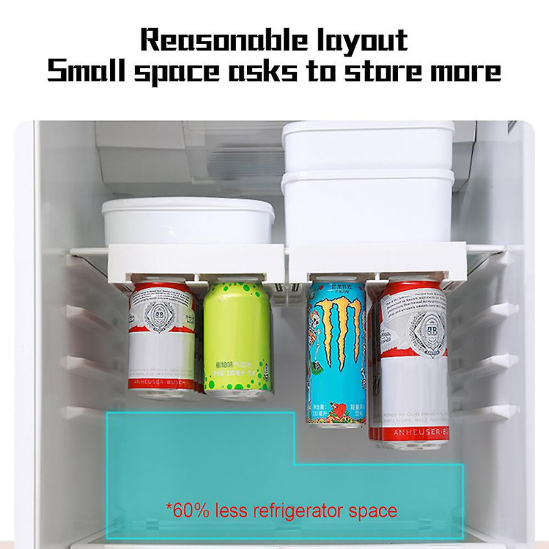 Refrigerator Hanging Can with Compartment Design Food Storage for Beer Drinks
