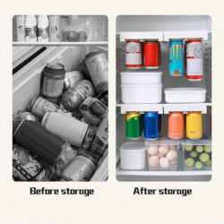 Refrigerator Hanging Can with Compartment Design Food Storage for Beer Drinks Refrigerator Hanging Can with Compartment Design Food Storage for Beer Drinks
