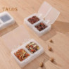 2Pcs Transparent Spice Storage Boxes Sub-Package Food Grade Dustproof Dry Pepper Seasoning Container Storage Cases [...]