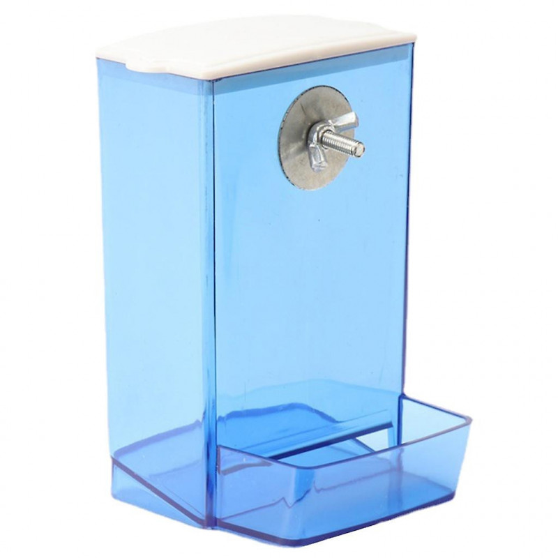 Bird Feeder Box For Parrots Antisplash Birds Feeding Box For Small Medium Birds Bird Food Dispenser Birdcage Accessories