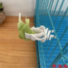 12 Pcs Bird Food Holder Feeding Clips Parrots Toy For Small Size Bird Cage Mount Multifunctional Treats Fruit Holder