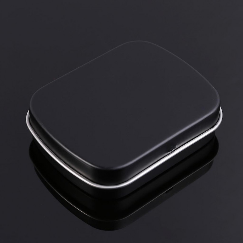 Tinplate Storage Box With Lid Durable Candy Chocolate Pocket Biscuit Supplies