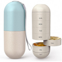 Portable 7 Dapill Box, Large Capacity Jewelry Pill Storage Box Waterproof And Moistureproof, Environmentally [...]