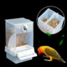 Mangeoire automatique pour perroquet acrylique sans gâchis mangeoires pour oiseaux Accessoires de cage pour [...]