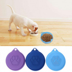 Dog Storage Top Cap Food Can Tin Cover Lid Pet for Cat Puppy Food Can Reusable Dog Storage Top Cap Food Can Tin Cover Lid Pet for Cat Puppy Food Can Reusable