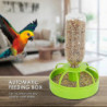 Bird Feeder Dual Purpose Automatic Watering Eight Grid Large Capacity Convenient Chick Bird Parrot Feeding Box Pet [...]