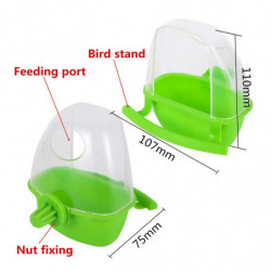 Parrot Bird Feeder Hanging Water Bowl Pet Plastic Box Food Container Bird Supplies Parrot Bird Feeder Hanging Water Bowl Pet Plastic Box Food Container Bird Supplies