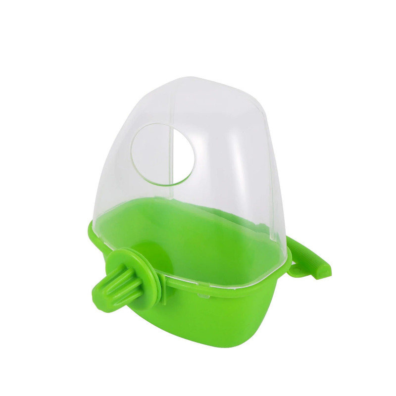 Parrot Bird Feeder Hanging Water Bowl Pet Plastic Box Food Container Bird Supplies