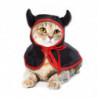 Funny Pet Cosplay Vampire Theme Coat Photo Props Suitable For Cats And Dogs