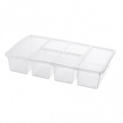 Food Storage Box Kitchen Refrigerator Transparent PP Sealed Organizer Container with Lid Food Storage Box Kitchen Refrigerator Transparent PP Sealed Organizer Container with Lid