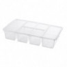 Food Storage Box Kitchen Refrigerator Transparent PP Sealed Organizer Container with Lid