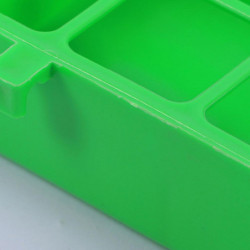 Bird Food Container Food Seed Dispenser Container Set with 8-grid Cover Bird Food Container Food Seed Dispenser Container Set with 8-grid Cover