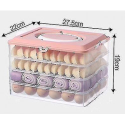 Food Storage Box Dumpling Organizer Refrigerator Fresh Keeping Box Transparent Sealed Food Storage Box Dumpling Organizer Refrigerator Fresh Keeping Box Transparent Sealed