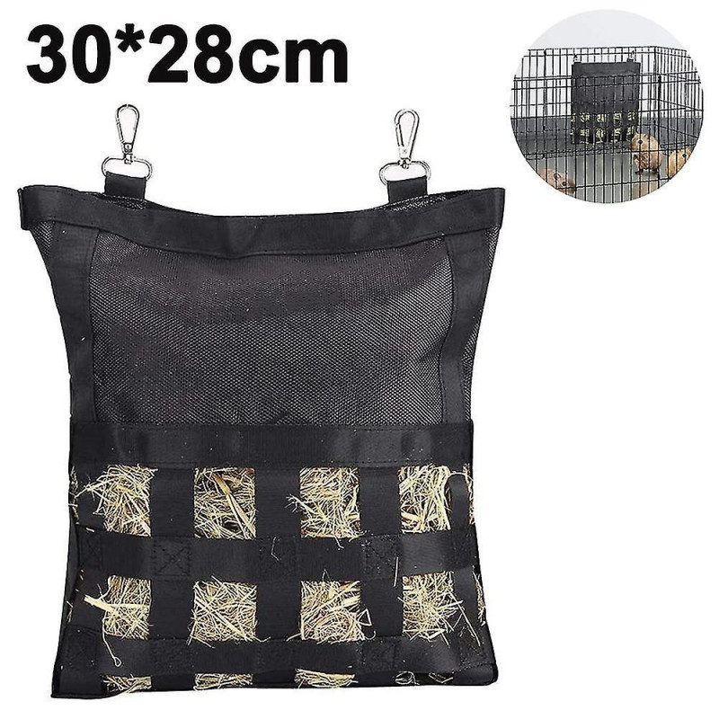 Small Animal Feeding Station For Guinea Pigs Hay Bags 30 * 28 Cm Pet Food Containers