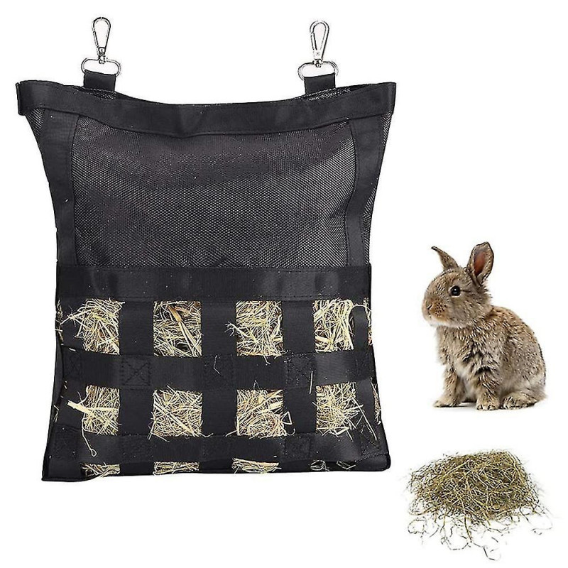 Small Animal Feeding Station For Guinea Pigs Hay Bags 30 * 28 Cm Pet Food Containers