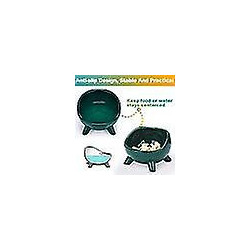 Cat Bowl Ceramic Raised Bowl For Cat/puppy, Angled Orthopedic Bowl For Adult Cat/kitten For Food 1pc Cat Bowl Ceramic Raised Bowl For Cat/puppy, Angled Orthopedic Bowl For Adult Cat/kitten For Food 1pc
