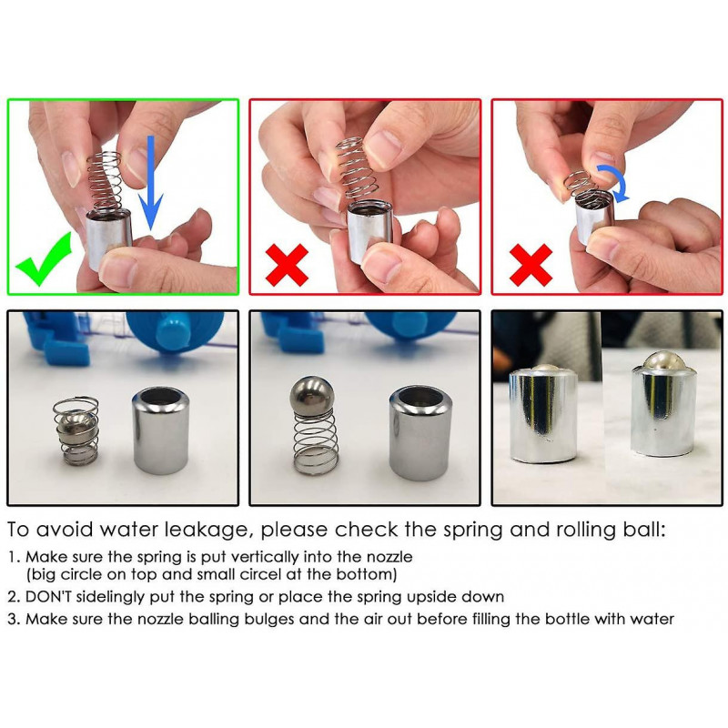 Distinctive Style Dripless Rabbit Water Bottle 350ml Puppies Crate Water Dispenser Pet Cage Hanging