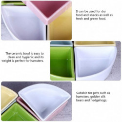 Hamster Bowl, Ceramic, Chewing Bowl, Water Bowl For Small Rodents, Gerbils, Hamsters, Mice, Pigs Hamster Bowl, Ceramic, Chewing Bowl, Water Bowl For Small Rodents, Gerbils, Hamsters, Mice, Pigs