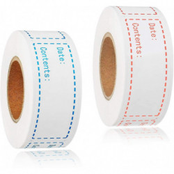 Easy Clean Leaves No Residue Food Storage Stickers For Freezer Easy Clean Leaves No Residue Food Storage Stickers For Freezer