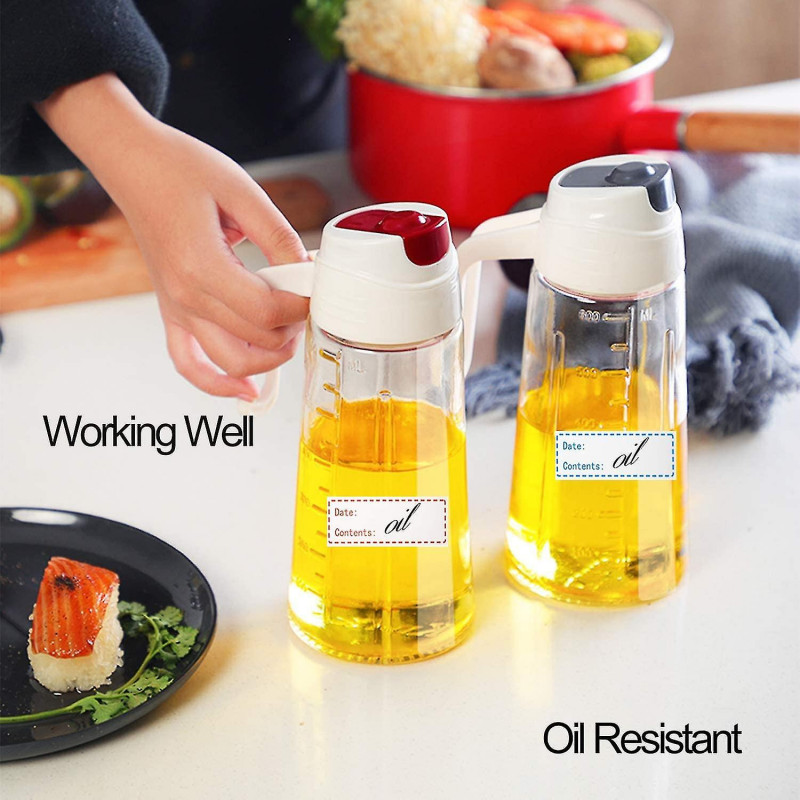 Easy Clean Leaves No Residue Food Storage Stickers For Freezer