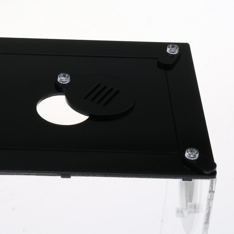 Reptile Feeding Box Transparent Cage Hatching Container For Lizards Frogs