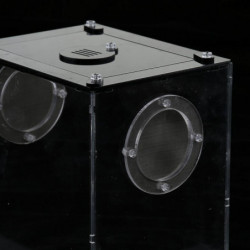 Reptile Feeding Box Transparent Cage Hatching Container For Lizards Frogs Reptile Feeding Box Transparent Cage Hatching Container For Lizards Frogs