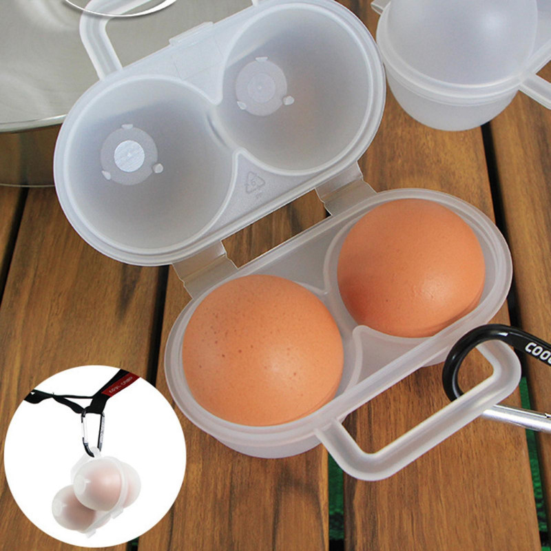 Eggs Holder Case Plastic Food Storage Refrigerator Egg Box Container
